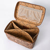 ADBG1251 American Darling Hand Tooled Leather Jewelry Case -Western Travel Bag