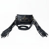 SWC147 Compact Leather Fringes Crossbody