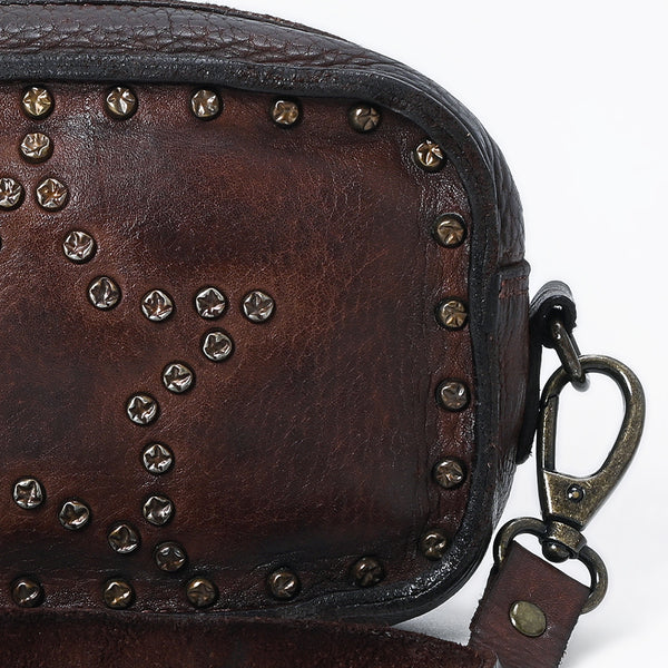 SWC166 Small Black Star Crossbody