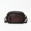 SWC166 Small Black Star Crossbody