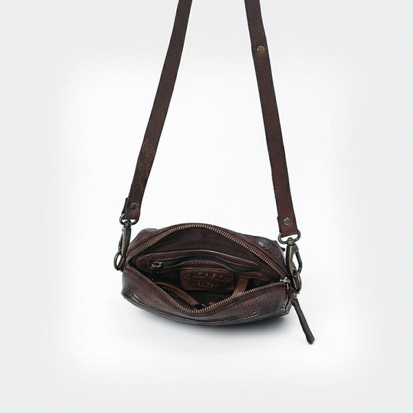 SWC166 Small Black Star Crossbody