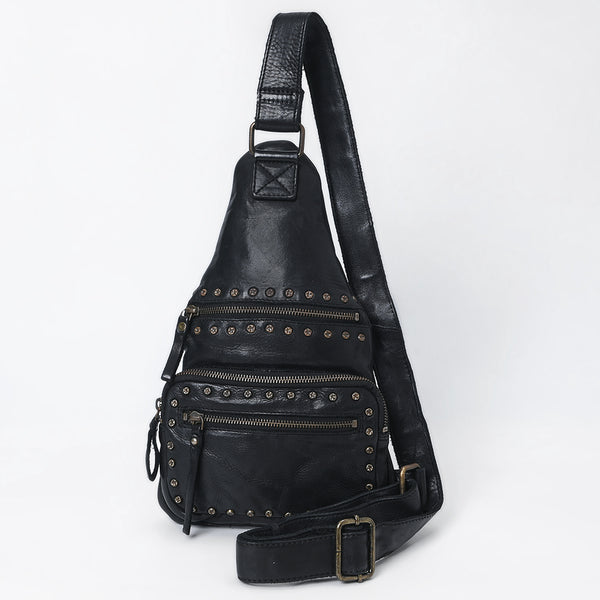 SWC191 Caldera - Full Grain Leather Sling Bag