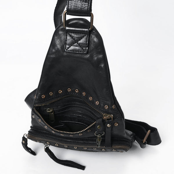 SWC191 Caldera - Full Grain Leather Sling Bag