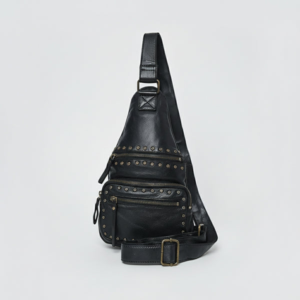 SWC191 Caldera - Full Grain Leather Sling Bag