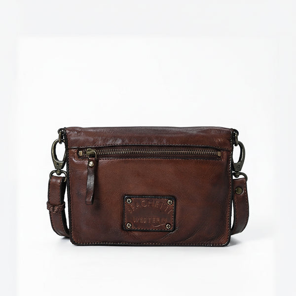 SWC193 Bronella - Premium Leather Crossbody Bag
