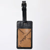 ADBG1462 American Darling Western Leather Hand-Tooled Card Holder with Strap | Genuine Leather Travel ID Tag
