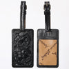 ADBG1462 American Darling Western Leather Hand-Tooled Card Holder with Strap | Genuine Leather Travel ID Tag