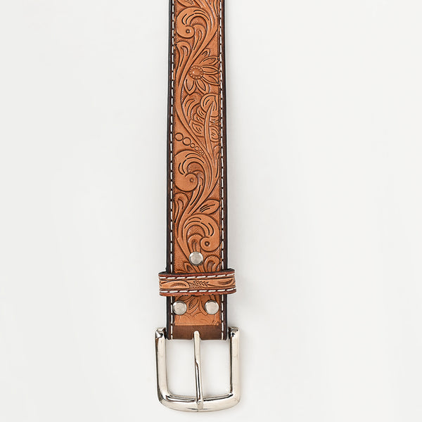 BEG104-Western Leather Belt