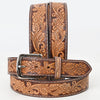 BEG110-Western Leather Belt