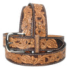 BEG111-Western Leather Belt