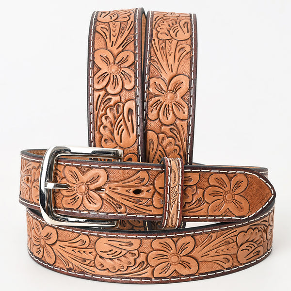 BEG112-Western Leather Belt