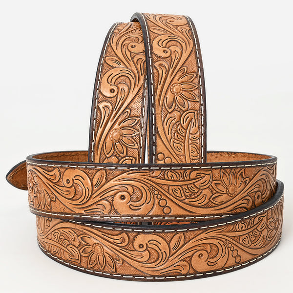 BEG118-Western Leather Belt