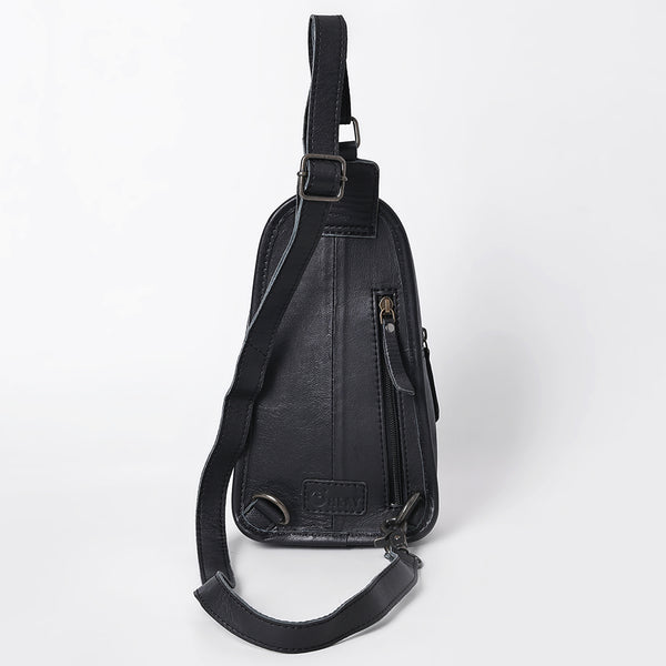 OHG188 Sling Hand Tooled Genuine Western Leather Women Bag