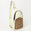 OHG188 Sling Hand Tooled Genuine Western Leather Women Bag