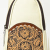 OHG188 Sling Hand Tooled Genuine Western Leather Women Bag