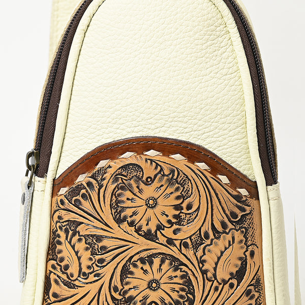 OHG188 Sling Hand Tooled Genuine Western Leather Women Bag