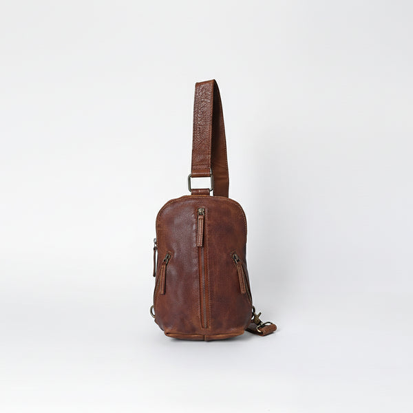 SWM104 Montaro - Leather Professional Sling Bag