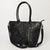 ADBG1480 American Darling Hand Tooled Western Leather Tote Bag with Floral Carving & Tassel Genuine Leather