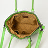 ADBG1480 American Darling Hand Tooled Western Leather Tote Bag with Floral Carving & Tassel Genuine Leather