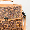 ADBGZ841 Hand-Tooled Genuine Leather Western Tote Bag - American Darling