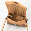 ADBGZ841 Hand-Tooled Genuine Leather Western Tote Bag - American Darling