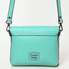 ADBGZ846 Hand-Tooled Leather & Cowhide Zip-Top Crossbody Bag - American Darling