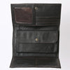 ADBGZ848 Hand-Tooled Leather & Cowhide Women Western Wallet American Darling