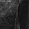 ADBGZ851 Black Hand-Tooled Leather Tote Bag American Darling