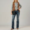 ADBGZ852 Black Tooled Leather Chain Crossbody Bag American Darling