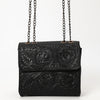 ADBGZ852 Black Tooled Leather Chain Crossbody Bag American Darling