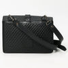 LC-ADBGZ853 Black Tooled Leather Buckle Crossbody Bag American Darling