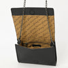 ADBGZ855 Black Tooled Leather Crossbody with Chain Strap American Darling