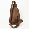 ADBG1146 American Darling Floral Hand Tooled Bag -Hair on Cowhide Sling
