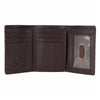 BEBGM165-Western Leather Trifold Wallet