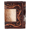 BEBGM165-Western Leather Trifold Wallet