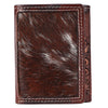 BEBGM166-Western Leather Trifold Wallet