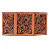 BEBGM170-Western Leather Trifold Wallet