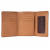 BEBGM170-Western Leather Trifold Wallet