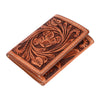 BEBGM172-Western Leather Trifold Wallet