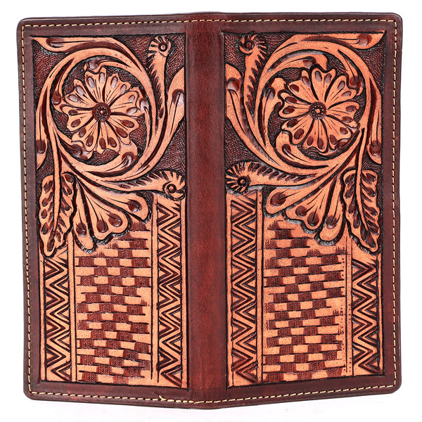BEBGM174-Western Leather Bifold Wallet