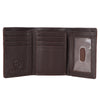 BEBGM174-Western Leather Trifold Wallet