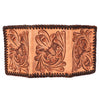 BEBGM176-Western Leather Trifold Wallet