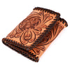 BEBGM176-Western Leather Trifold Wallet