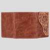 BEBGM177-Western Leather Trifold Wallet