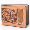 BEBGM185-Western Leather Wallet