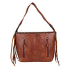 ADBGM422 Thunderbird Leather Hobo Bag with Fringe & Concho Accents - American Darling