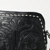 ADBG769 American Darling Hand Tooled Western Leather Crossbody - Floral Carved Full Grain Leather