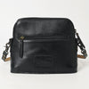 ADBG769 American Darling Hand Tooled Western Leather Crossbody - Floral Carved Full Grain Leather