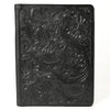 ADBG1232 American Darling Western Hand-Tooled Leather Portfolio Bag - Floral Carved Genuine Leather Case