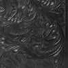 ADBG1232 American Darling Western Hand-Tooled Leather Portfolio Bag - Floral Carved Genuine Leather Case